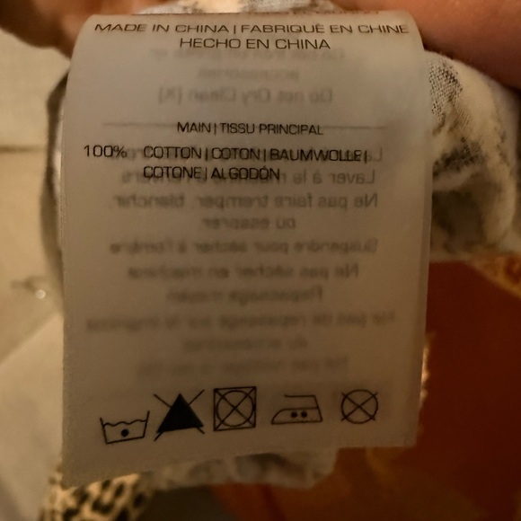 The Upside Leopard Print Muscle Tank Top size 4 - Picture 9 of 9